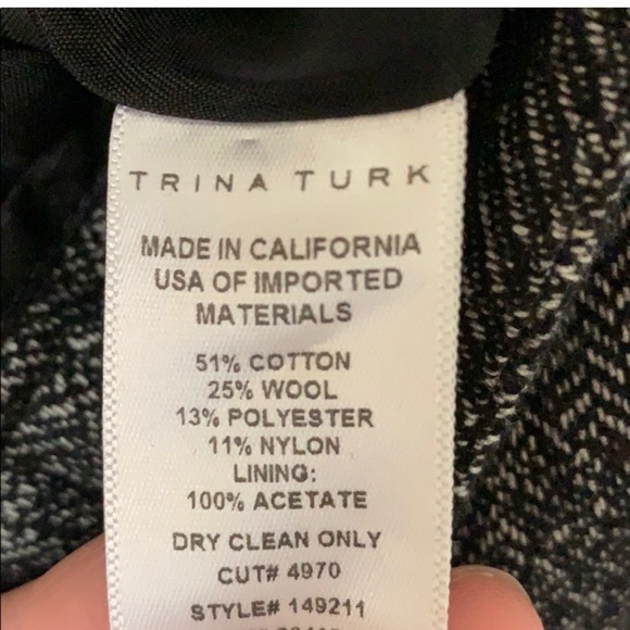 Trina Turk Tweed Ankle Pants - Picture 2 of 7